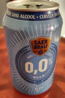 Bière sans alcool - saer brau est. 1985 0,0% beer