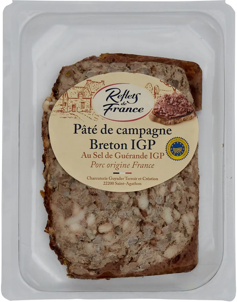 Pâté de campagne Breton IGP au sel de Guérande IGP