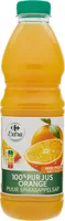 100% pur jus orange avec pulpe