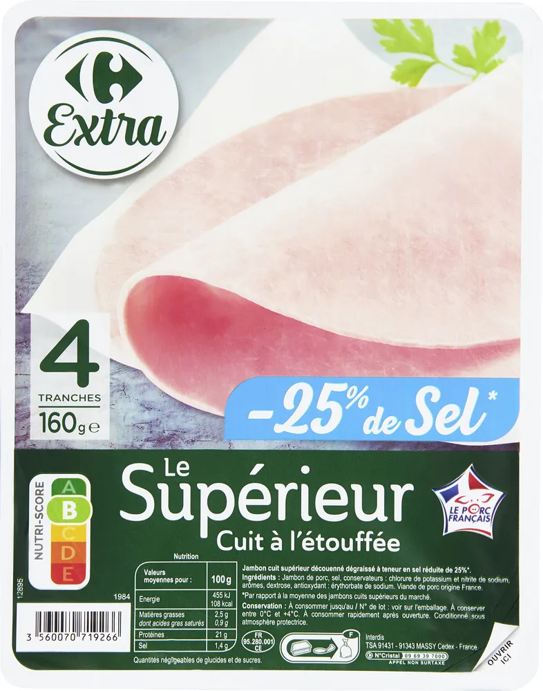 le supérieur à l\'étouffée