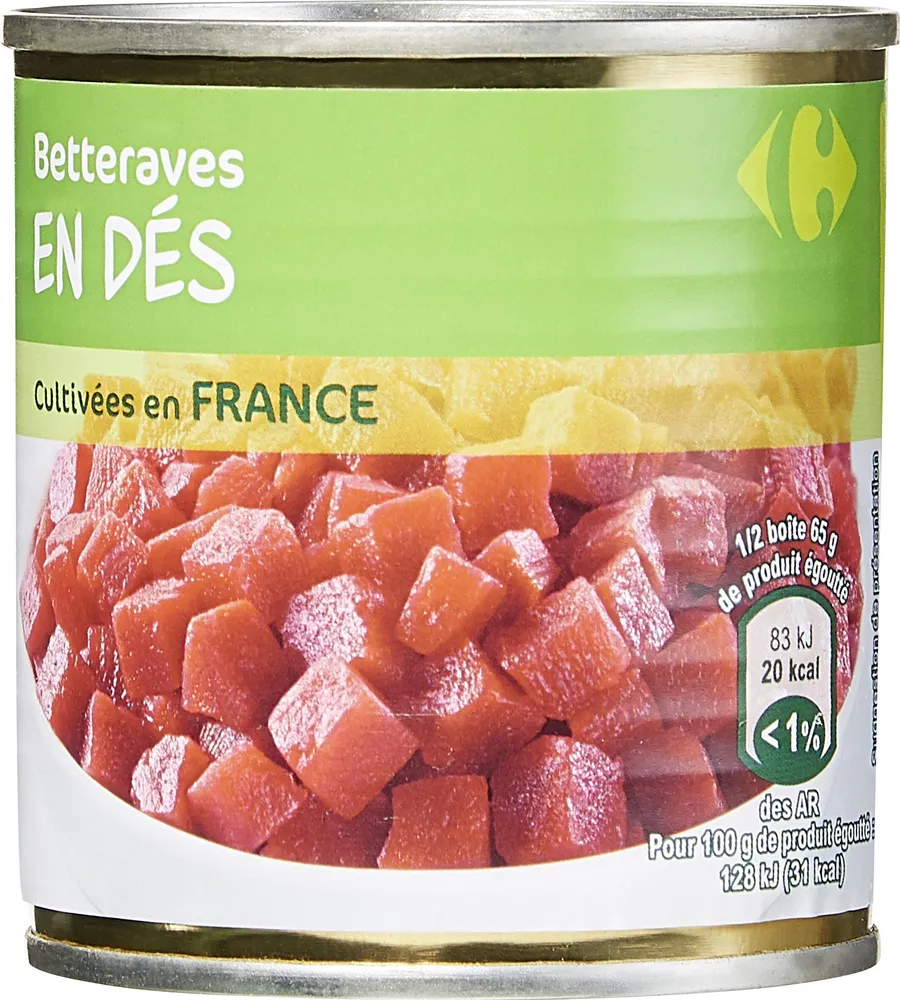 Betteraves En dés