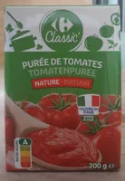 purée de tomates