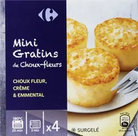Mini gratins CHOUX-FLEURS