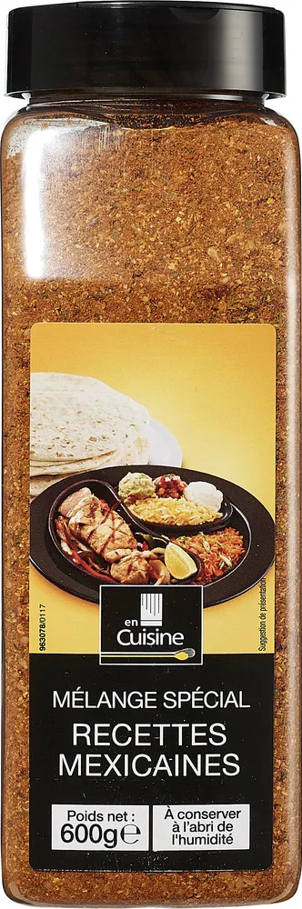 Melange spécial recettes mexicaines