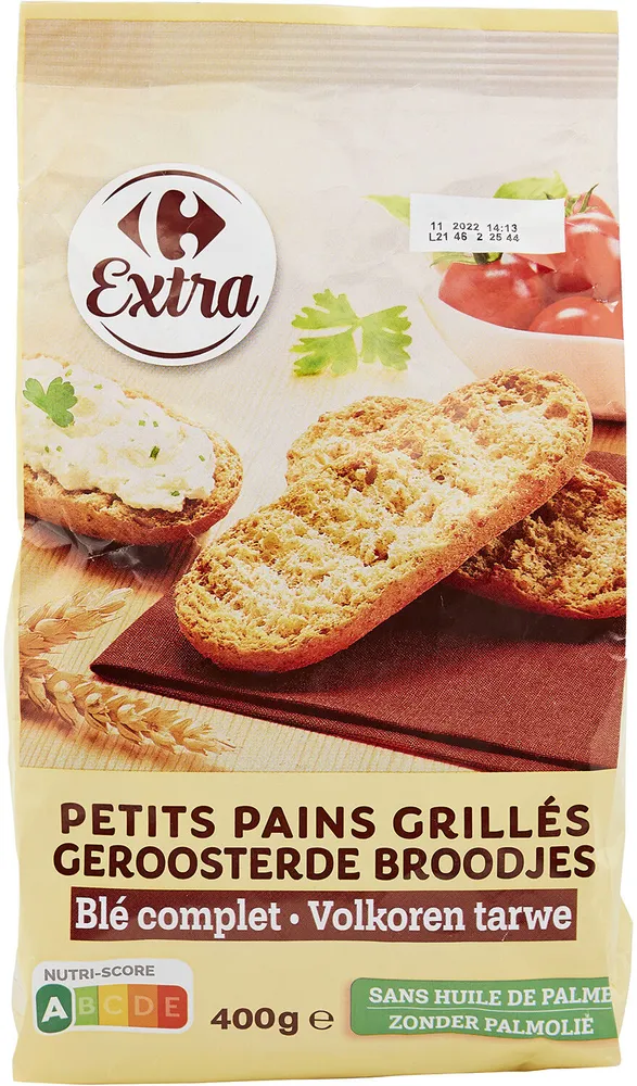 Petits pains grilles