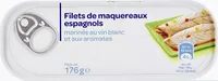Filets de maquereaux espagnols au vin blanc et aux aromates
