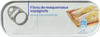 Filets de maquereaux espagnols à la moutarde