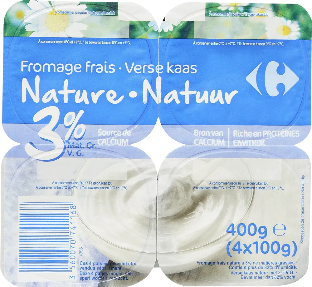 Fromage blanc nature