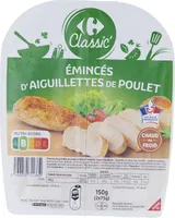 Émincés d'aiguillettes de poulet