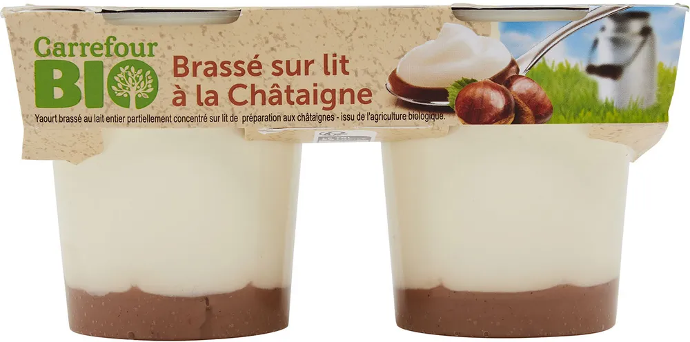 Brassé sur lit à la Châtaigne
