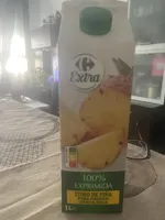 100% pur jus jus d'ananas