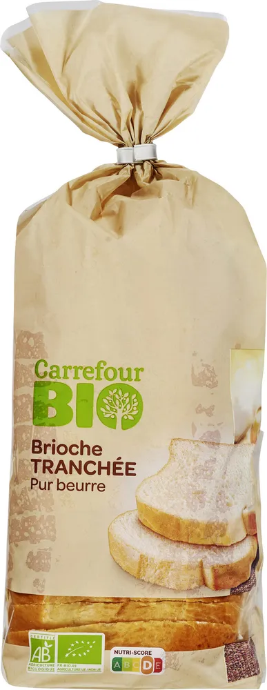 Brioche tranchée pur beurre