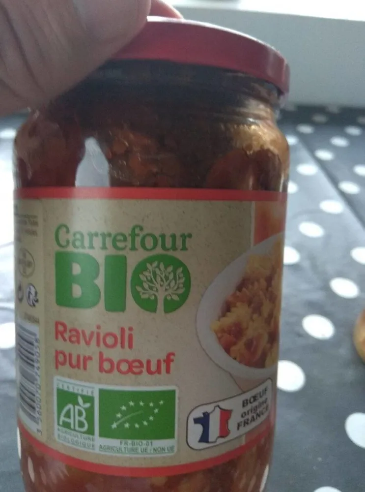 Ravioli pur boeuf bio