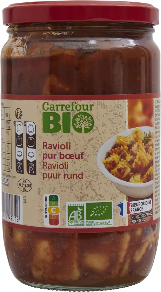 Ravioli pur bœuf