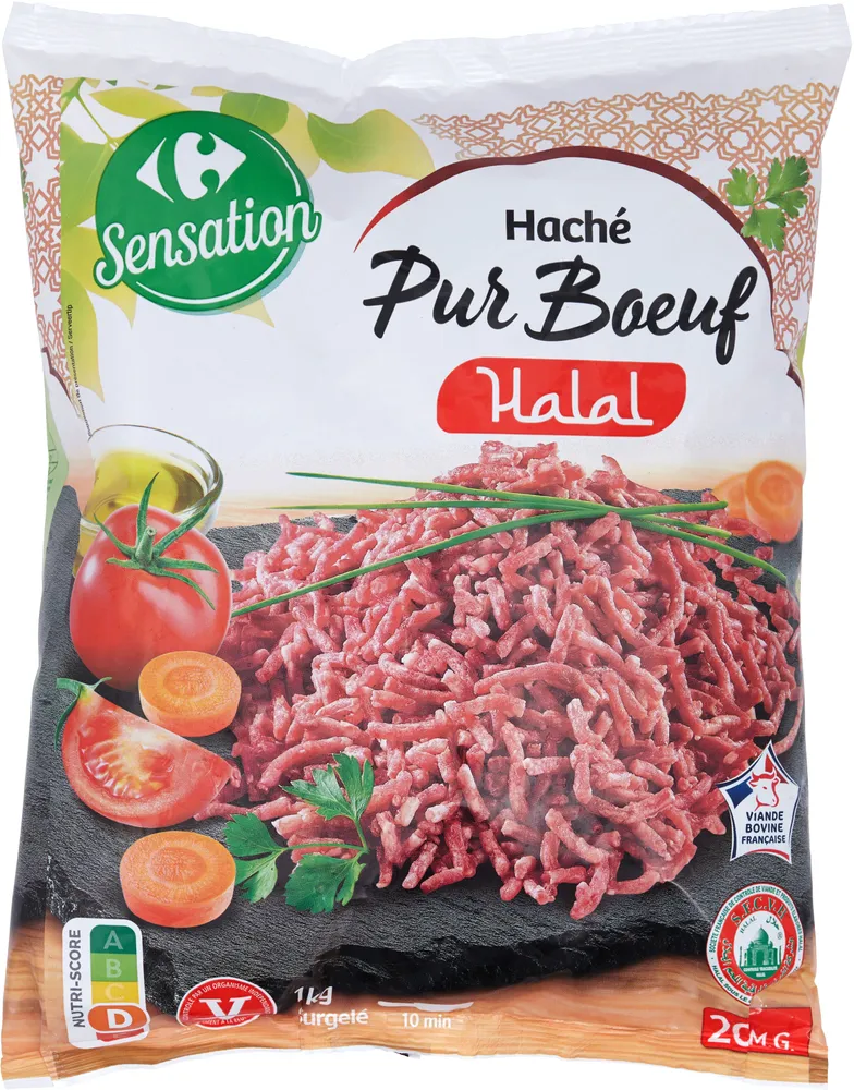Haché Pur Bœuf Halal