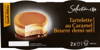 Tartelette au caramel beurre demi-sel
