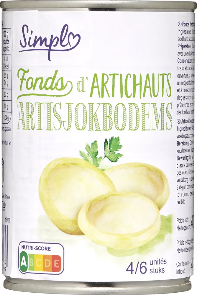 Fonds d'artichauts