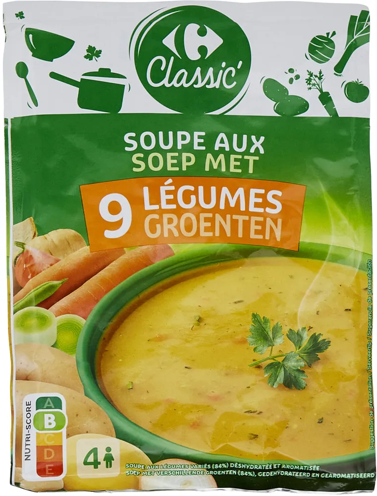 Soupe 9 légumes