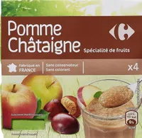 Pomme Châtaigne Spécialité de fruits