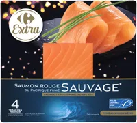 Saumon rouge du Pacifique fumé Sauvage*