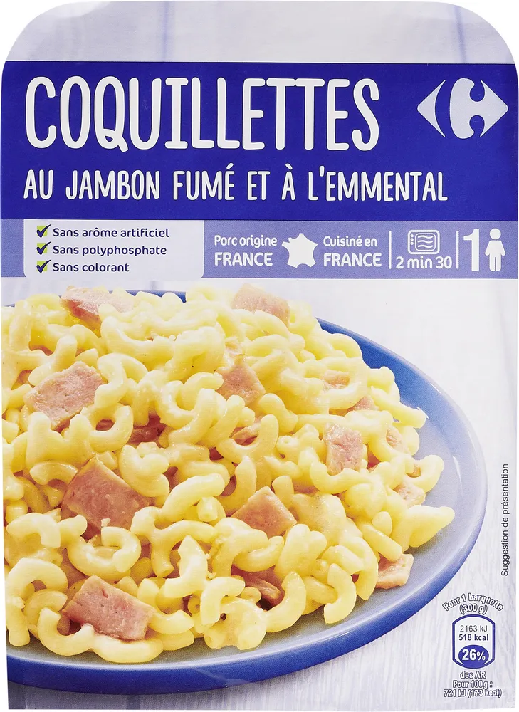 Coquillettes Jambon