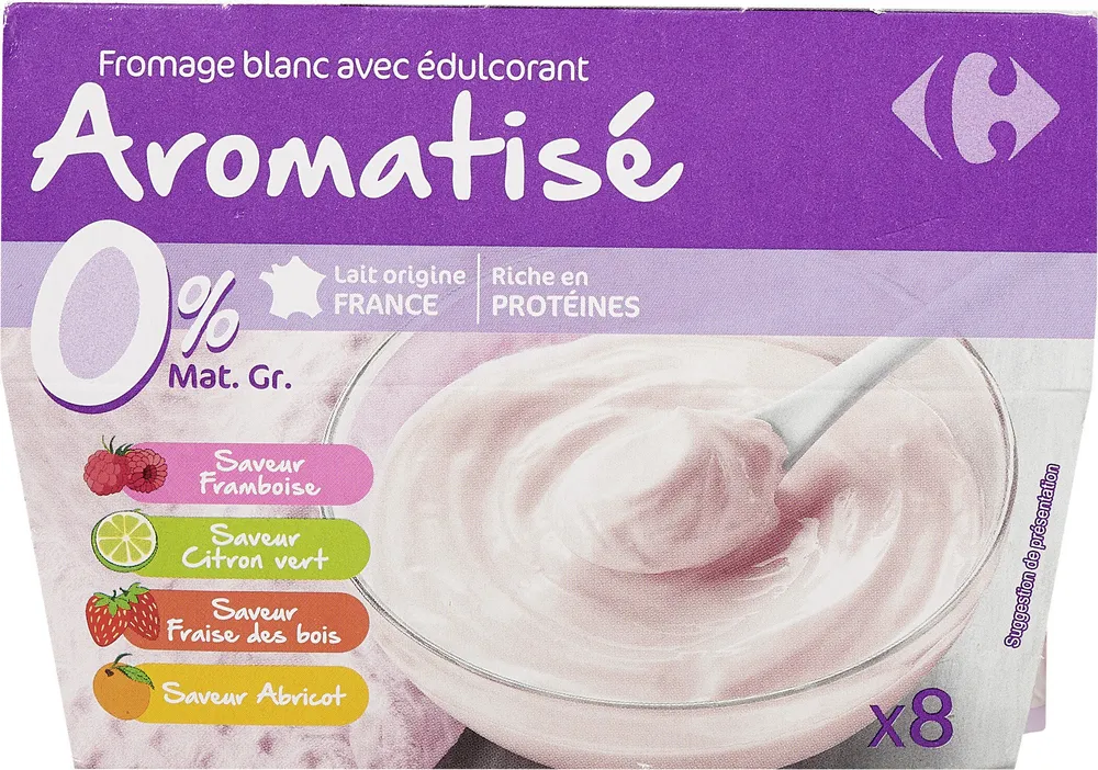 Fromage blanc aromatise