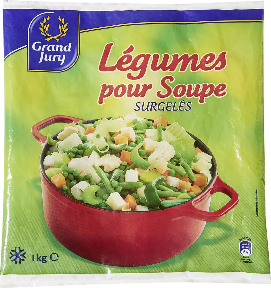 Légumes pour Soupe surgelés