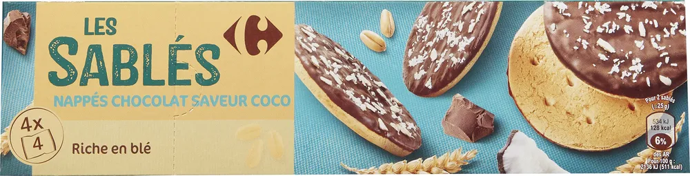 Chocograni chocolat au lait saveur coco