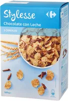 Cereales con chocolate con leche