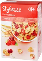 Cereales con frutos rojos