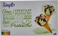 Cônes PARFUM CHOCOLAT Pistache