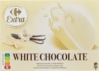White Chocolate Chocolat blanc, cœur vanille