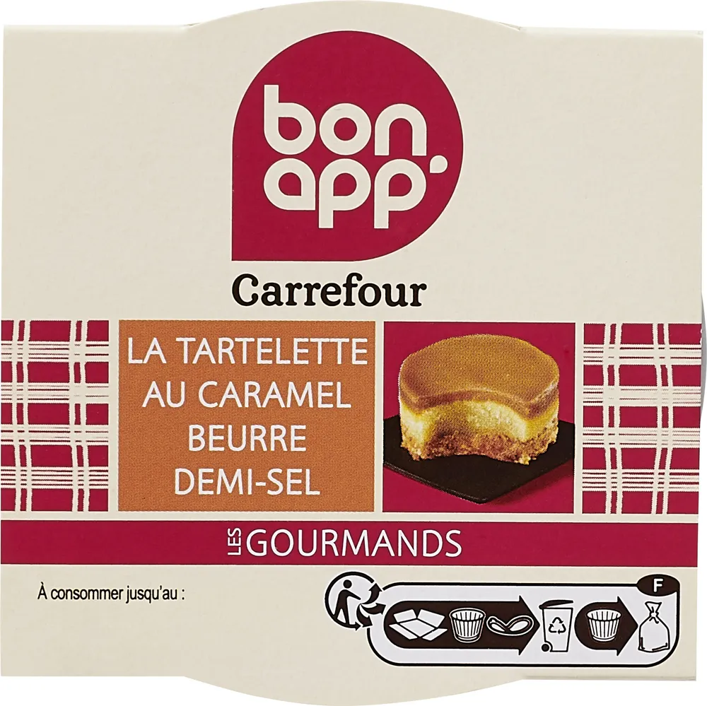 DESSERT Tartelette au caramel beurre demi-sel