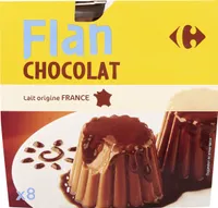 Flan' chocolat