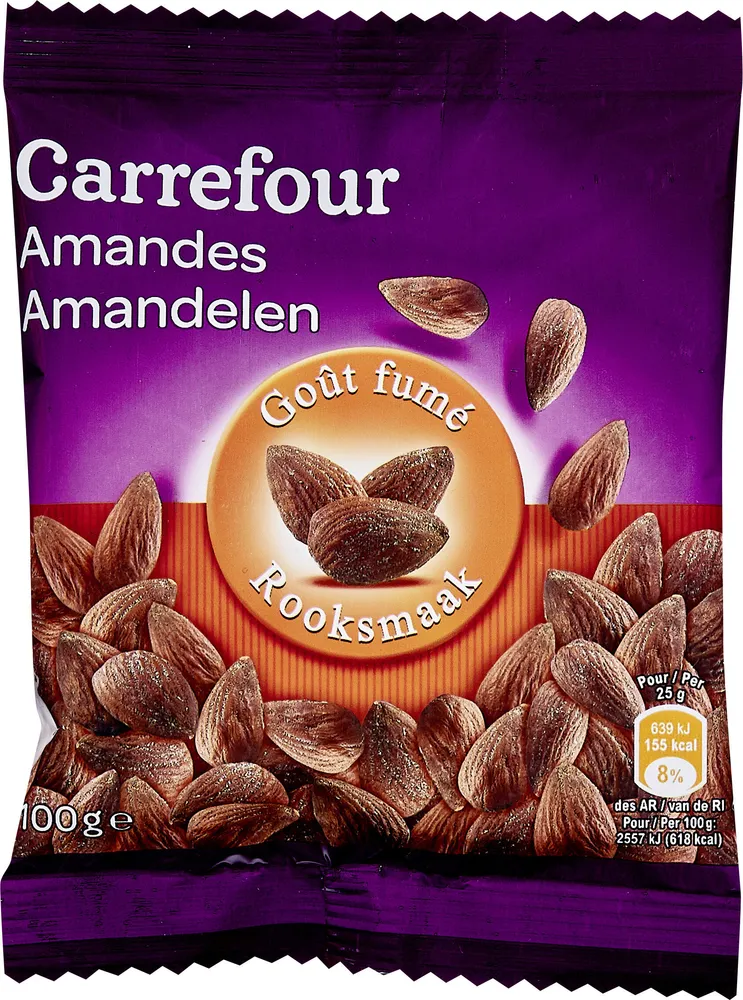 Amandes gout fumé