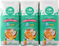 Bebida de leche y frutas mediterráneo