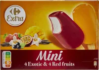 Mini 4 Exotic & 4 Red fruits