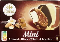 Mini Almond - Black - White - Chocolate