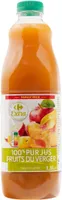 100% pur jus fruits du verger