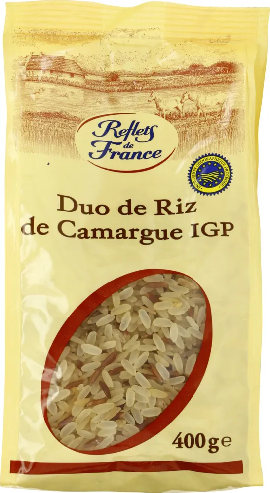 Duo de riz de Camargue IGP