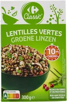Lentilles Vertes
