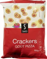 Crackers goût pizza