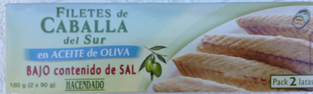 Filetes de Caballa del Sur