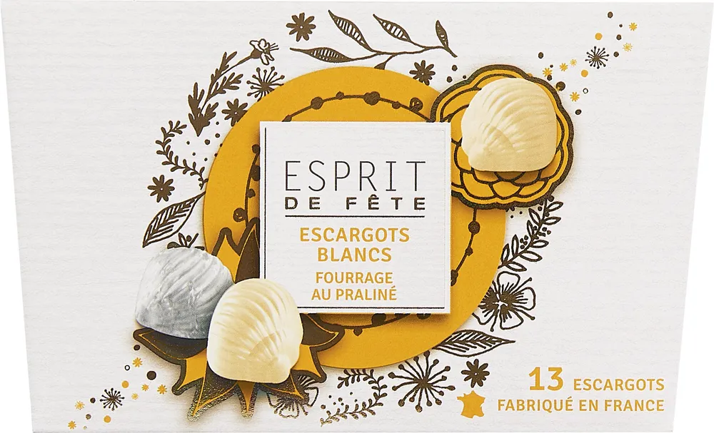 Escargots praliné