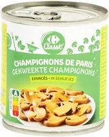 Champignons de Paris émincés