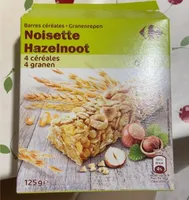 Barre cereales noisette
