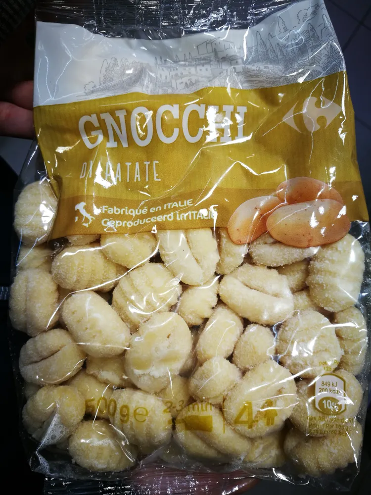 Gnocchi Aux pommes de terre