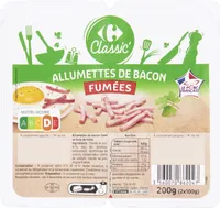 Allumettes de Bacon Fumées