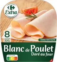 Blanc de poulet doré au four