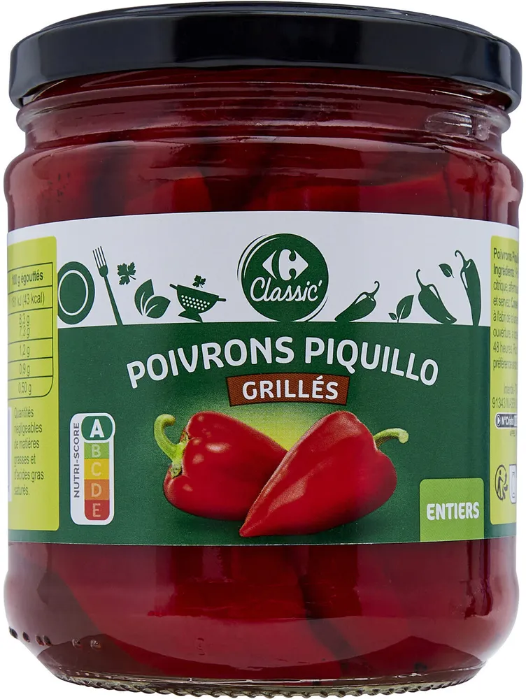 Poivrons Piquillo Grillés